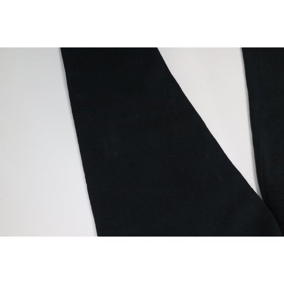 Vintage 90s Streetwear Mens Large Distressed Blank Sweatpants Joggers Black USA - Picture 15 of 16